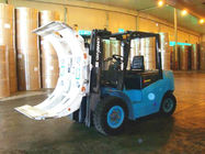 CASCADE Forklift Truck Attachments Paper Roll Clamps With High Efficiency
